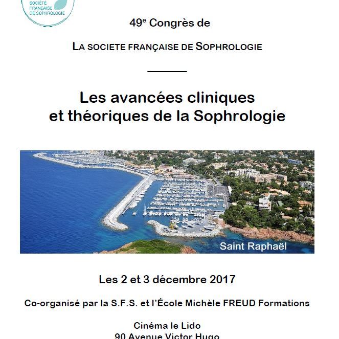Congrès 2017 - SFS - Société Française de Sophrologie